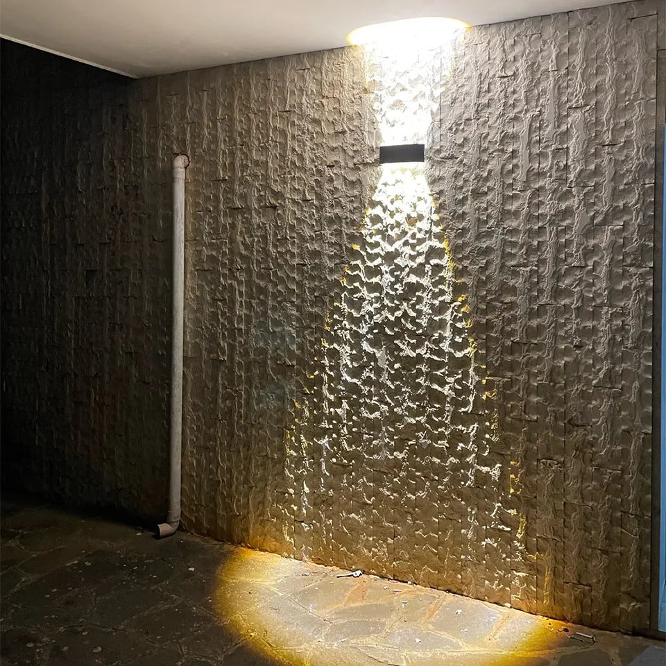 LED Wall Lamp Waterproof IP66 Indoor Outdoor Lamp Garden Lights for Living Room Hallway Bedroom Decor