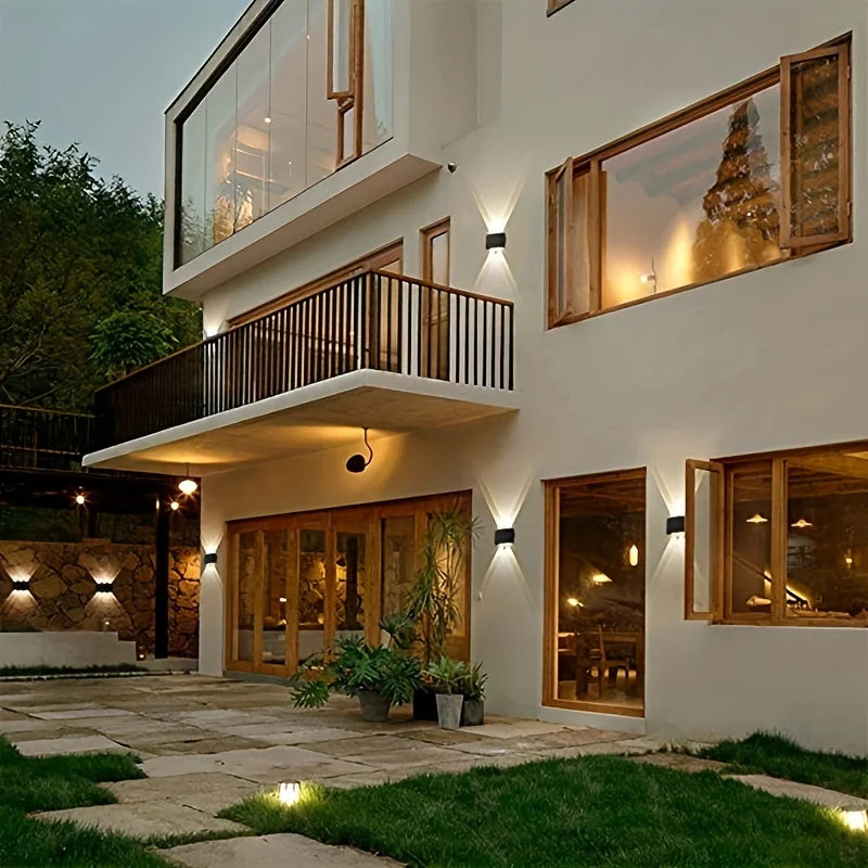 LED Wall Lamp Waterproof IP66 Indoor Outdoor Lamp Garden Lights for Living Room Hallway Bedroom Decor