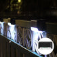 Warm White LED Solar Step Lamp Path Stair Outdoor Garden Lights Waterproof Balcony Light Decoration for Patio Stair Fence Light