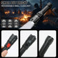 Ultra Bright LED Flashlight Strong Light Telescopic Zoom Torch USB Rechargeable with Power Display Lamp Camping Emergency Lamp