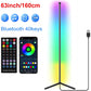 160cm Smart Tuya Corner Floor Lamp Dimmable RGB LED Modern Mood Lighting Alexa Stand Lights for Bedroom Gaming Living Room Decor