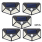 12 Pack Solar Lights Outdoor Wireless 100 LED Solar Motion Sensor Lights Waterproof Security Wall Lighting Outside for Backyard