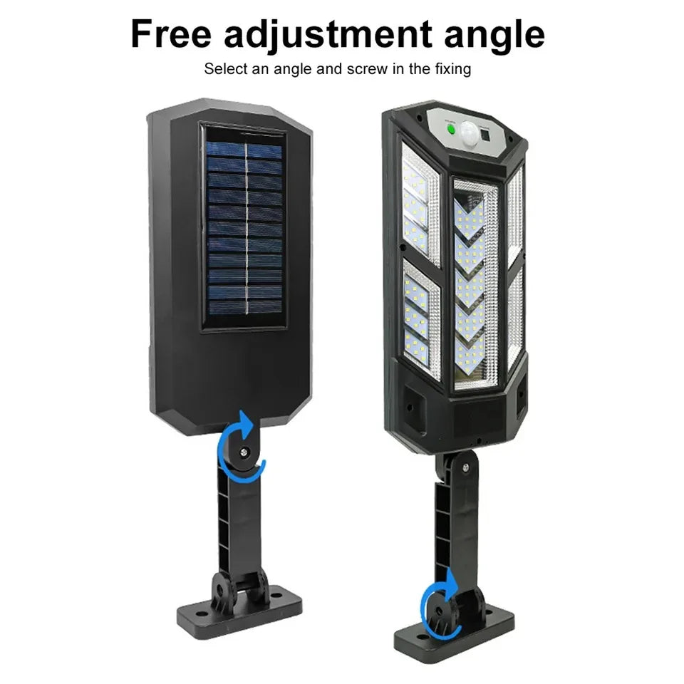 Newest Solar LED Lights 9900LM Outdoor Solar Lamp Of Motion Sensor 4 Mode Waterproof IP65 Solar Garden Light Street Yard Lanter