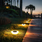 Solar Outdoor Garden Light Buried Light Garden Villa Decorative Landscape Steps Plug-in Waterproof Lighting Lawn Light