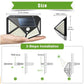 1/2/4Pcs 100 LED Solar Wall Lights Outdoor Solar Lamp Motion Sensor Solar Powered Sunlight Street Light for Garden Night Light