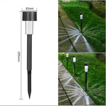 Solar Outdoor Lights Garden Lamp Solar Powered Waterproof Landscape Path Outdoor for Yard Backyard Lawn Patio Decorative