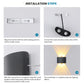 LED Wall Lamp Waterproof IP66 Indoor Outdoor Lamp  Garden Lights for Living Room Hallway Bedroom Decor