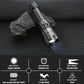 Ultra Bright LED Flashlight Strong Light Telescopic Zoom Torch USB Rechargeable with Power Display Lamp Camping Emergency Lamp